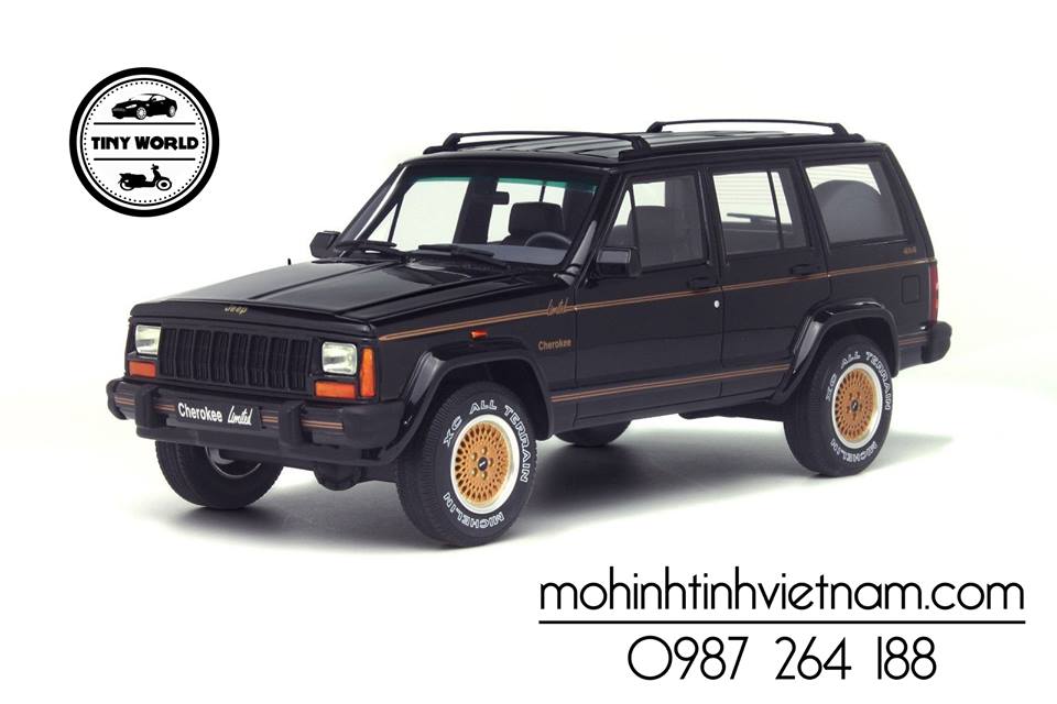 JEEP CHEROKEE LIMITED (ĐEN) 1:18 OTTO MOBILE