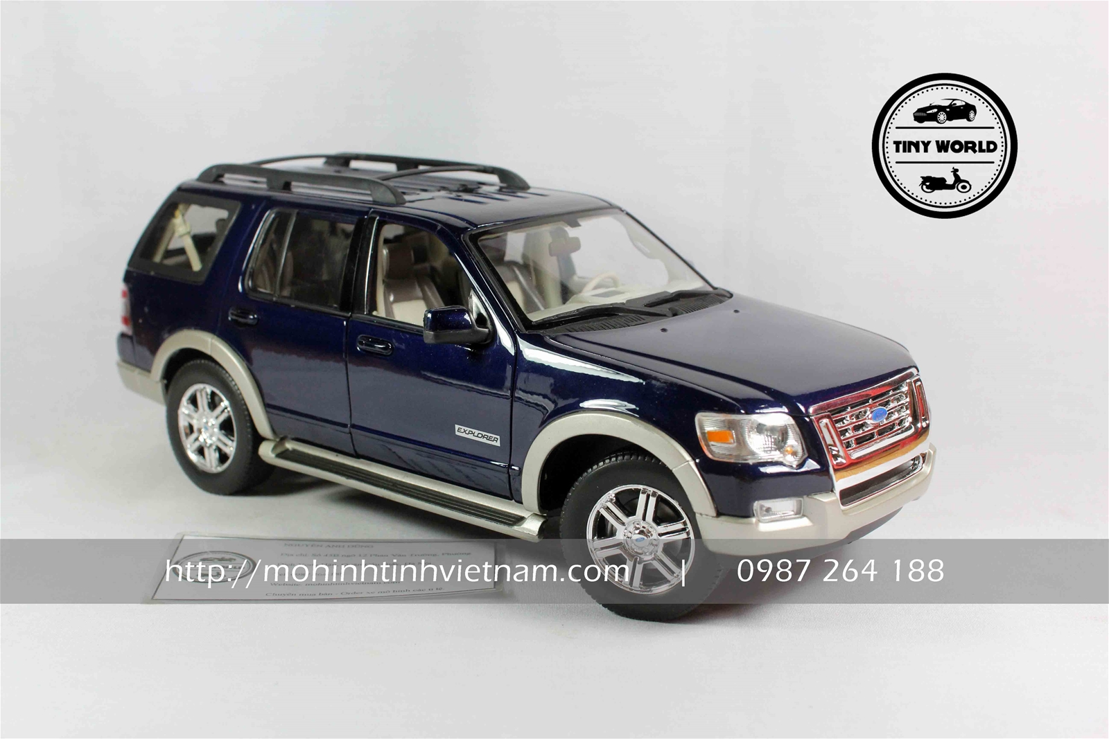 FORD EXPLORER 2006 (XANH) 1:18 WELLY