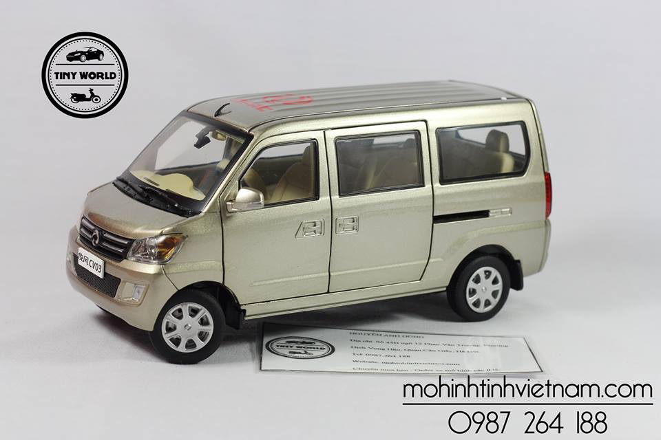 MÔ HÌNH Ô TÔ DONGFENG CV03 (GOLD) 1:24 DEALER