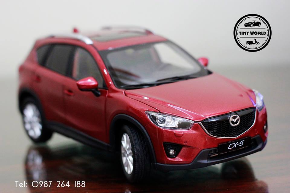 MÔ HÌNH Ô TÔ MAZDA CX-5 (ĐỎ) 1:18 PAUDI