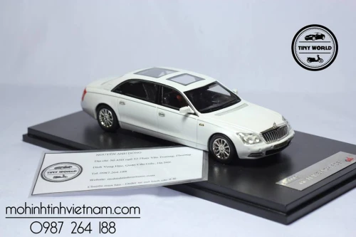 MÔ HÌNH Ô TÔ MAYBACH 62S (TRẮNG) 1:43 CCEOL MODEL