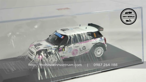 MÔ HÌNH Ô TÔ MINI COOPER S2000 (TRẮNG) 1:43 IXO