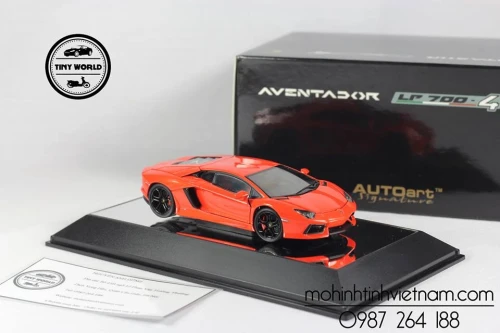 MÔ HÌNH Ô TÔ LAMBORGHINI AVENTADOR LP700-4 (CAM) 1:43 AUTOART