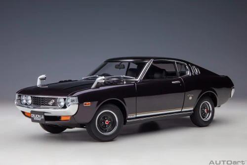 MÔ HÌNH Ô TÔ TOYOTA CELICA LIFTBACK 2000GT 1973 (TÍM) 1:18 AUTOART