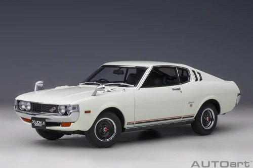 MÔ HÌNH Ô TÔ TOYOTA CELICA LIFTBACK 2000GT 1973 (TRẮNG) 1:18 AUTOART