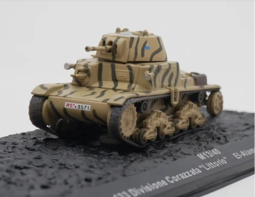 MÔ HÌNH XE TANK M 13/40 1942 (NÂU) 1:72 IXO