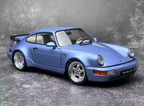 MÔ HÌNH Ô TÔ PORSCHE 911 964 TURBO 3.6 1990 (XANH) 1:18 SOLIDO