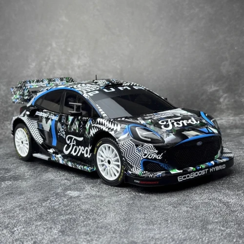 MÔ HÌNH Ô TÔ FORD PUMA RALLY1HYBRID SPEED 2021 (ĐEN) 1:18 SOLIDO