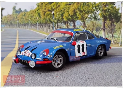 MÔ HÌNH Ô TÔ ALPINE A110 1600S 1971 (XANH) 1:18 SOLIDO