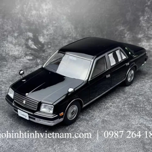 MÔ HÌNH Ô TÔ TOYOTA CENTURY 1997 (ĐEN) 1:18 ALMOST REAL