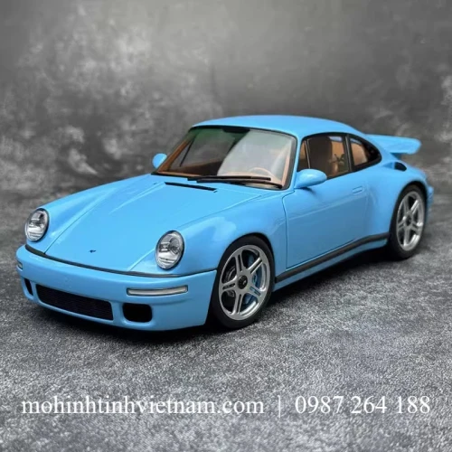 MÔ HÌNH Ô TÔ PORSCHE RUF SCR 2018 (XANH) 1:18 ALMOST REAL