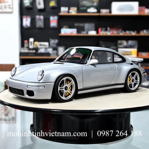 MÔ HÌNH Ô TÔ PORSCHE RUF SCR 2018 (BẠC) 1:18 ALMOST REAL