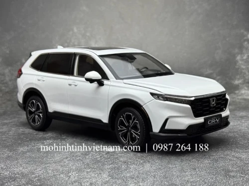 MÔ HÌNH Ô TÔ HONDA CR-V 2023 (TRẮNG) 1:18 DEALER