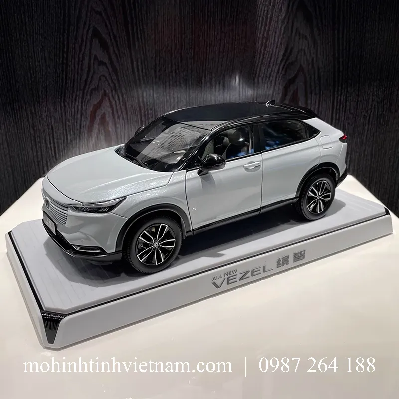 MÔ HÌNH Ô TÔ HONDA HR-V 2023 (TRẮNG) 1:18 DEALER