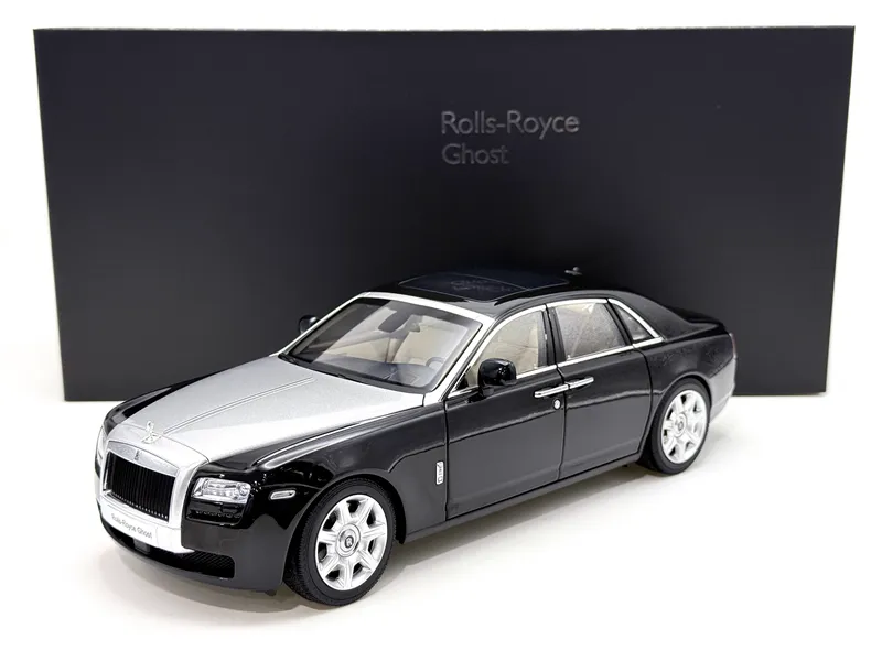 MÔ HÌNH Ô TÔ ROLLS-ROYCE GHOST (ĐEN) 1:18 KYOSHO