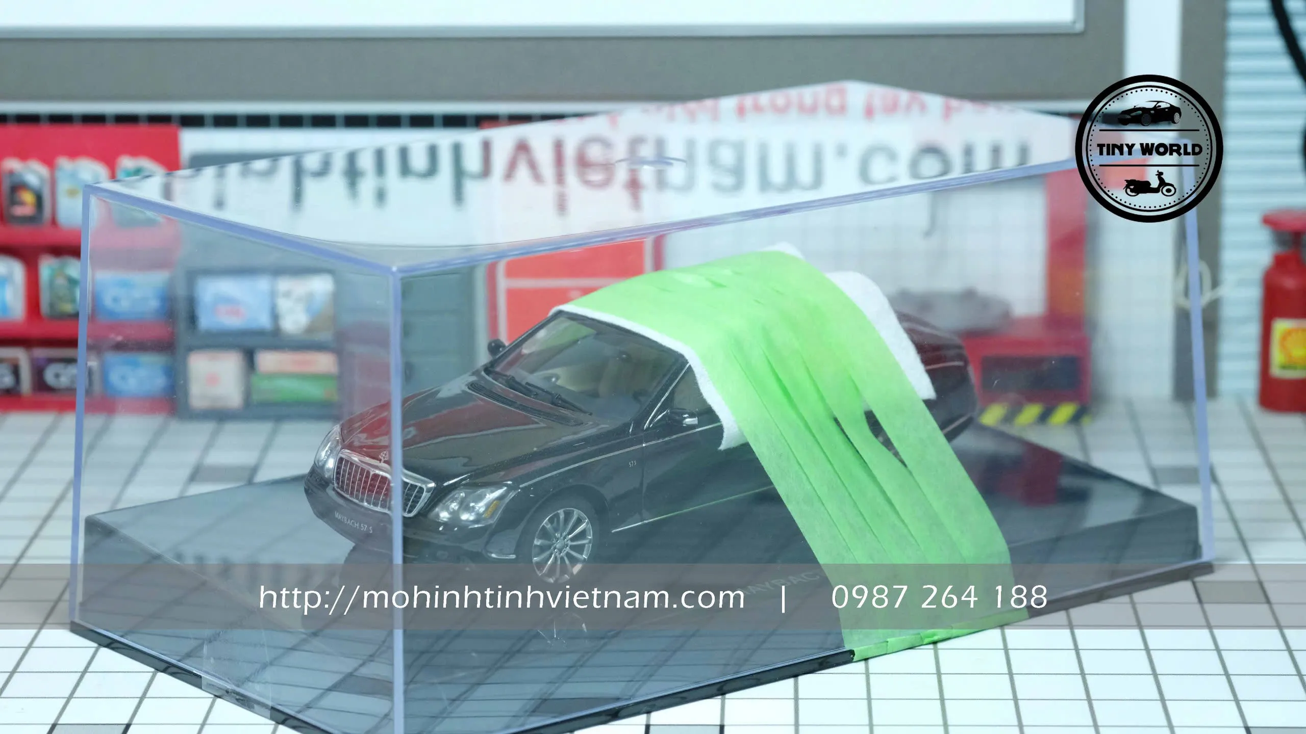 MÔ HÌNH Ô TÔ MAYBACH 57S 2005 (ĐEN) 1:43 AUTOART