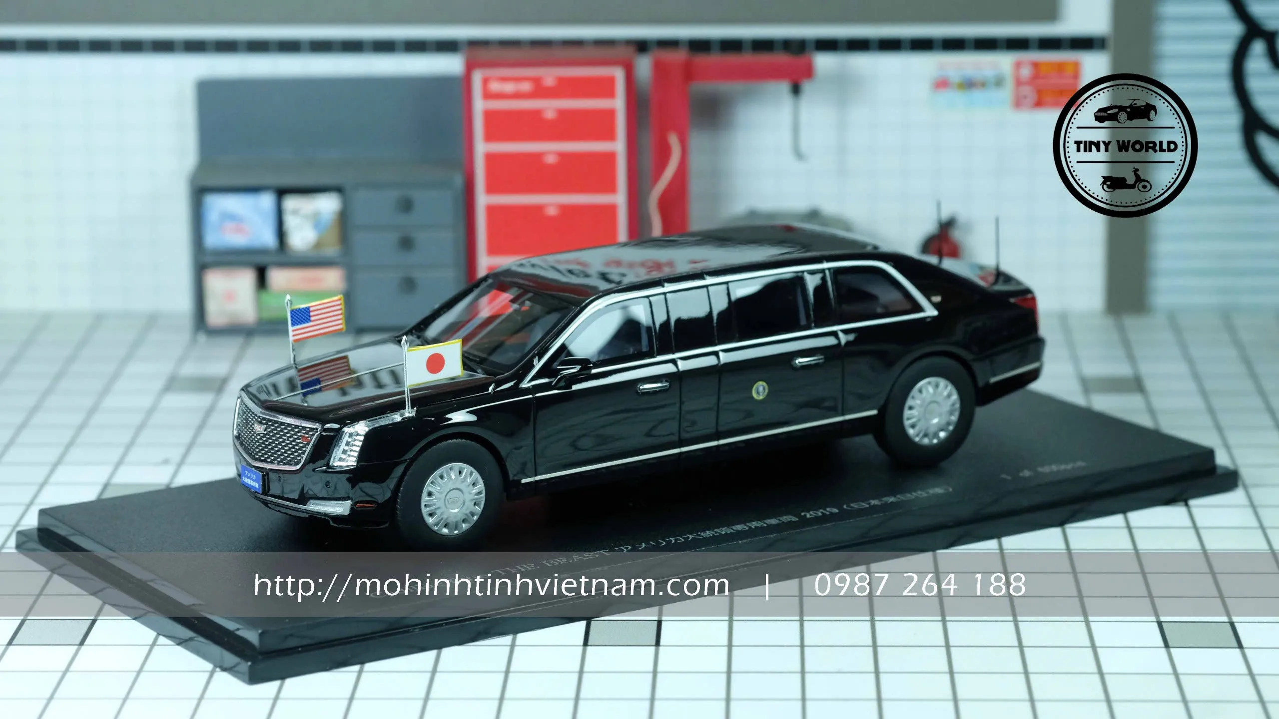 MÔ HÌNH Ô TÔ CADILLAC ONE THE BEAST 2019 (ĐEN) 1:43 KYOSHO