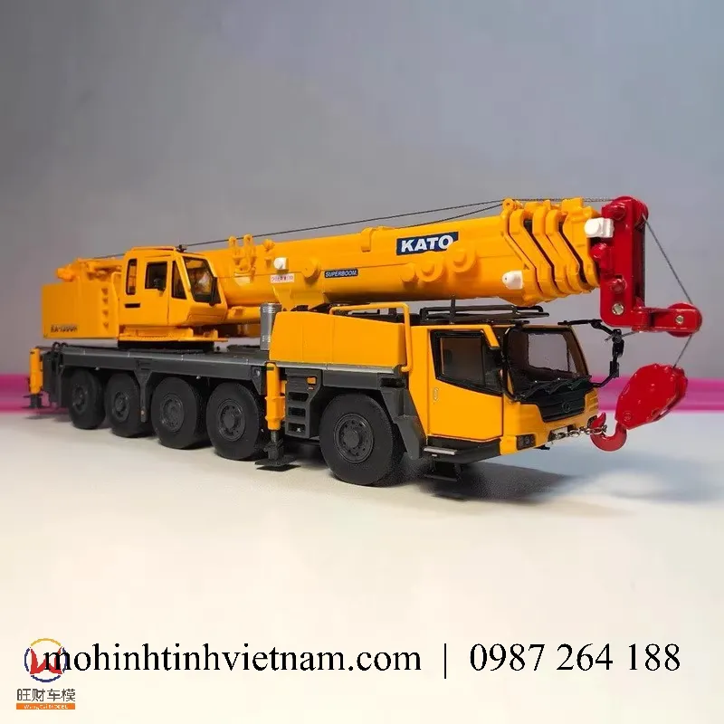 MÔ HÌNH XE CẨU KATO KA-1300R (VÀNG) 1:50 SCALE MODEL