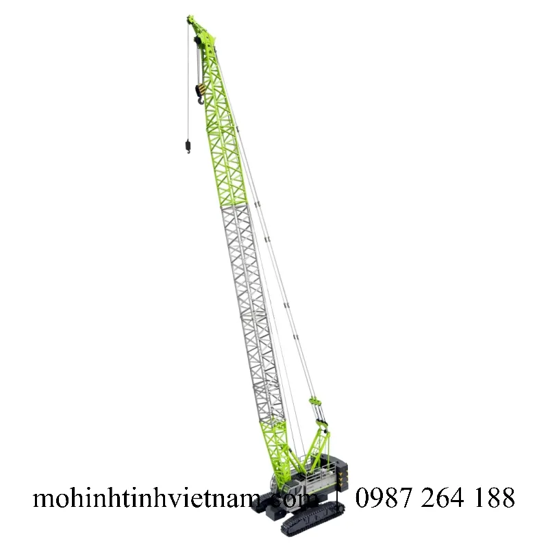 MÔ HÌNH XE CẨU BÁNH XÍCH ZOOMLION ZCC1000V (XANH) 1:50 DEALER