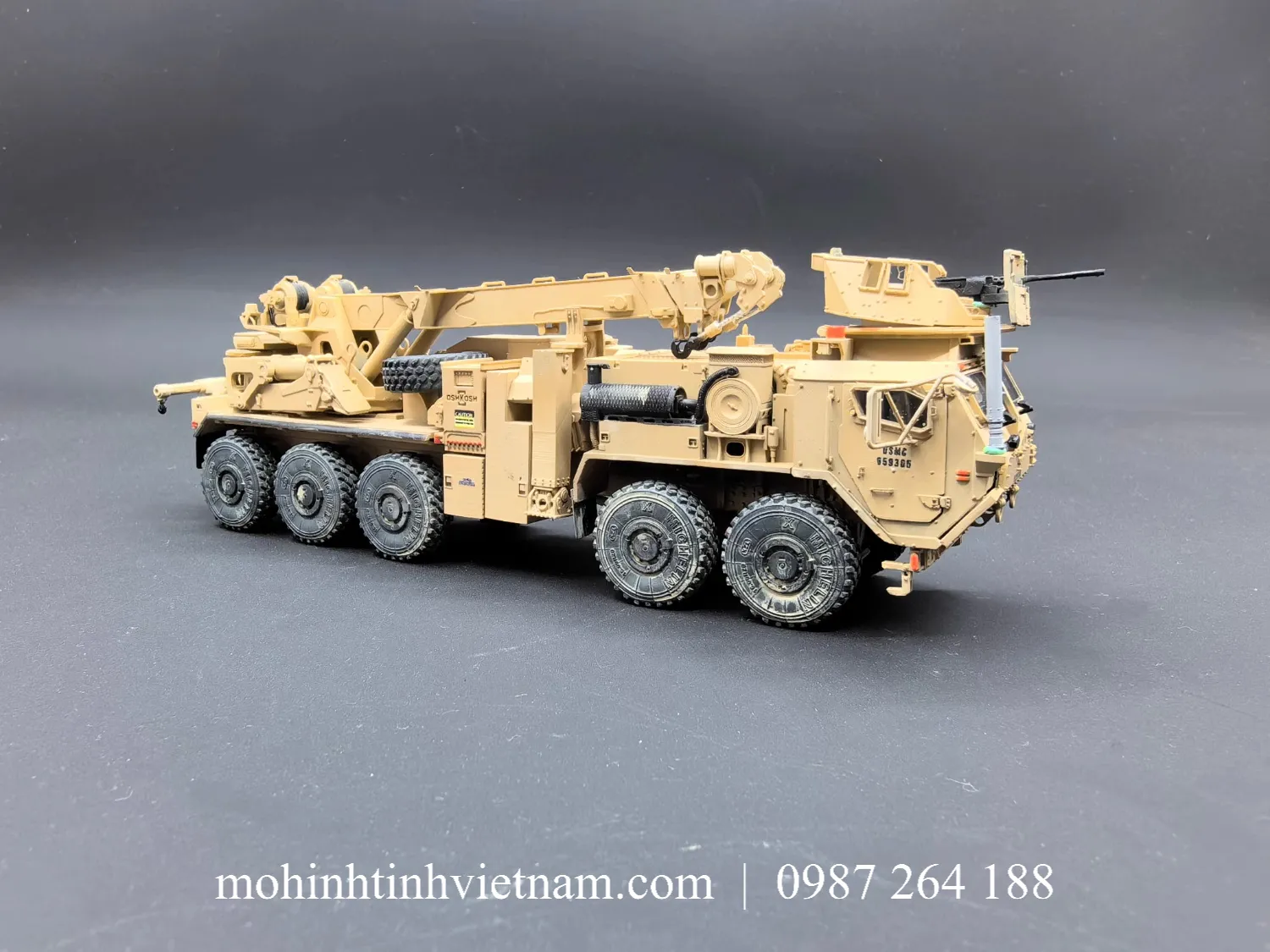 MÔ HÌNH XE CỨU HỘ ĐA NĂNG MMRS (VÀNG) 1:72