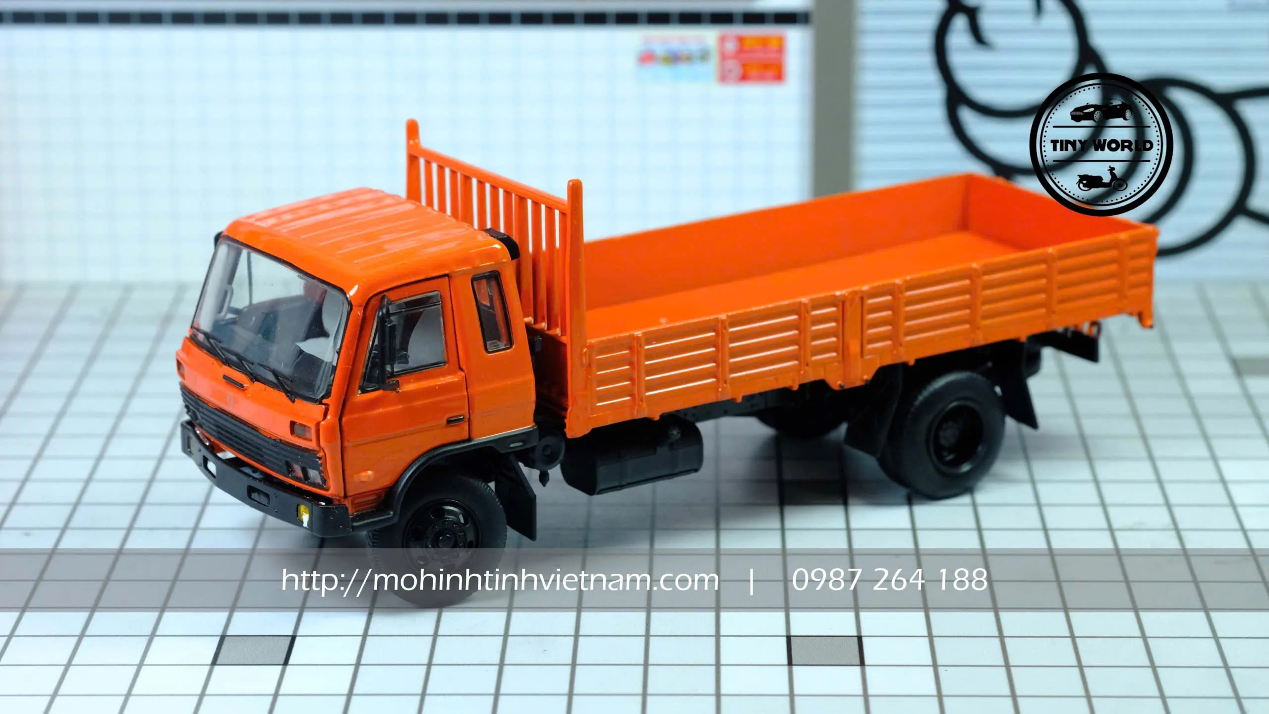 MÔ HÌNH Ô TÔ DONGFENG 153 (CAM) 1:43 DEALER