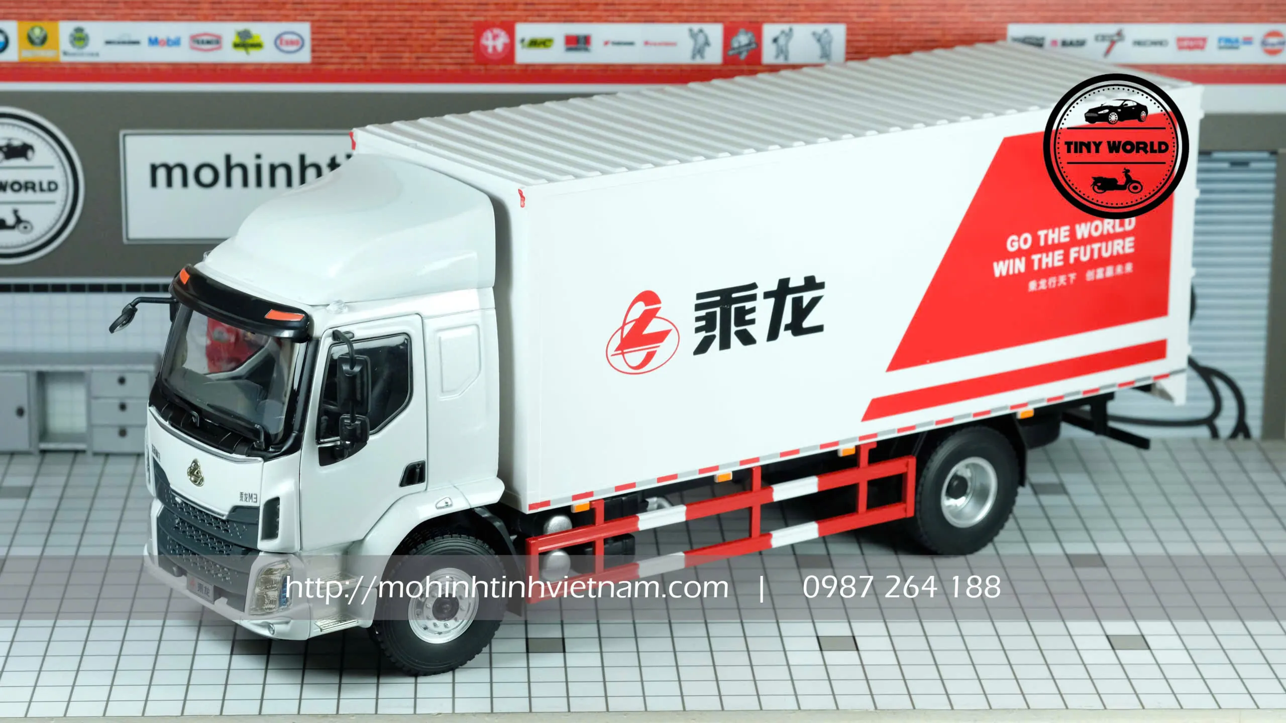 MÔ HÌNH Ô TÔ CHENGLONG M3 (TRẮNG) 1:24 DEALER