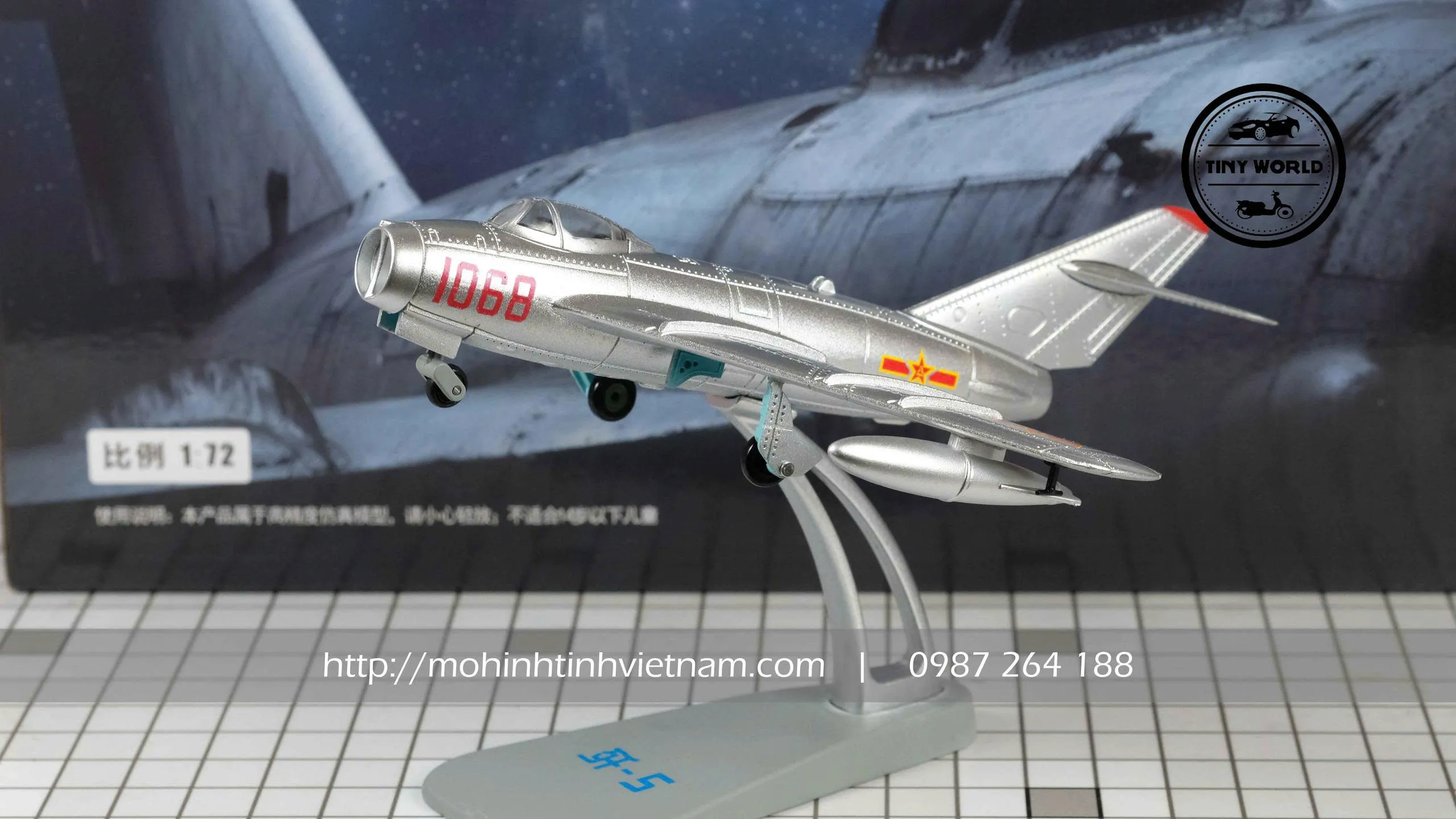 MÔ HÌNH MÁY BAY CHIẾN ĐẤU J-5 1:72