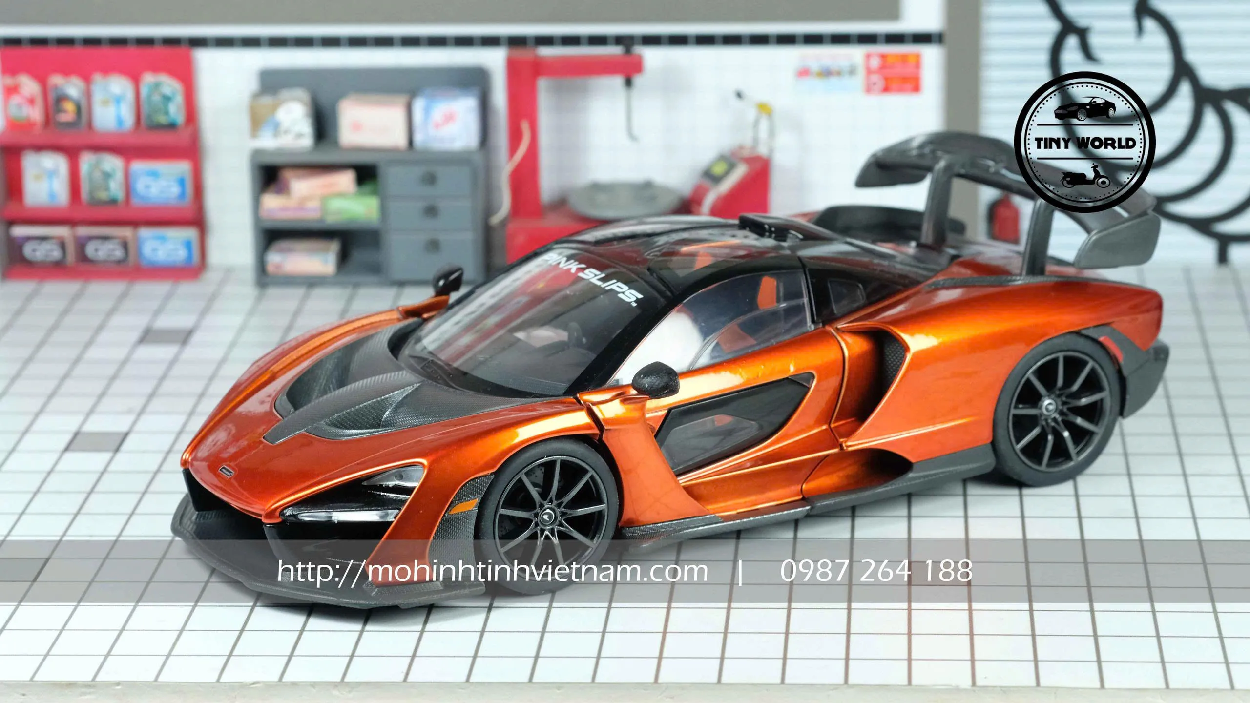 MÔ HÌNH Ô TÔ MCLAREN SENNA (CAM) 1:24 JADA