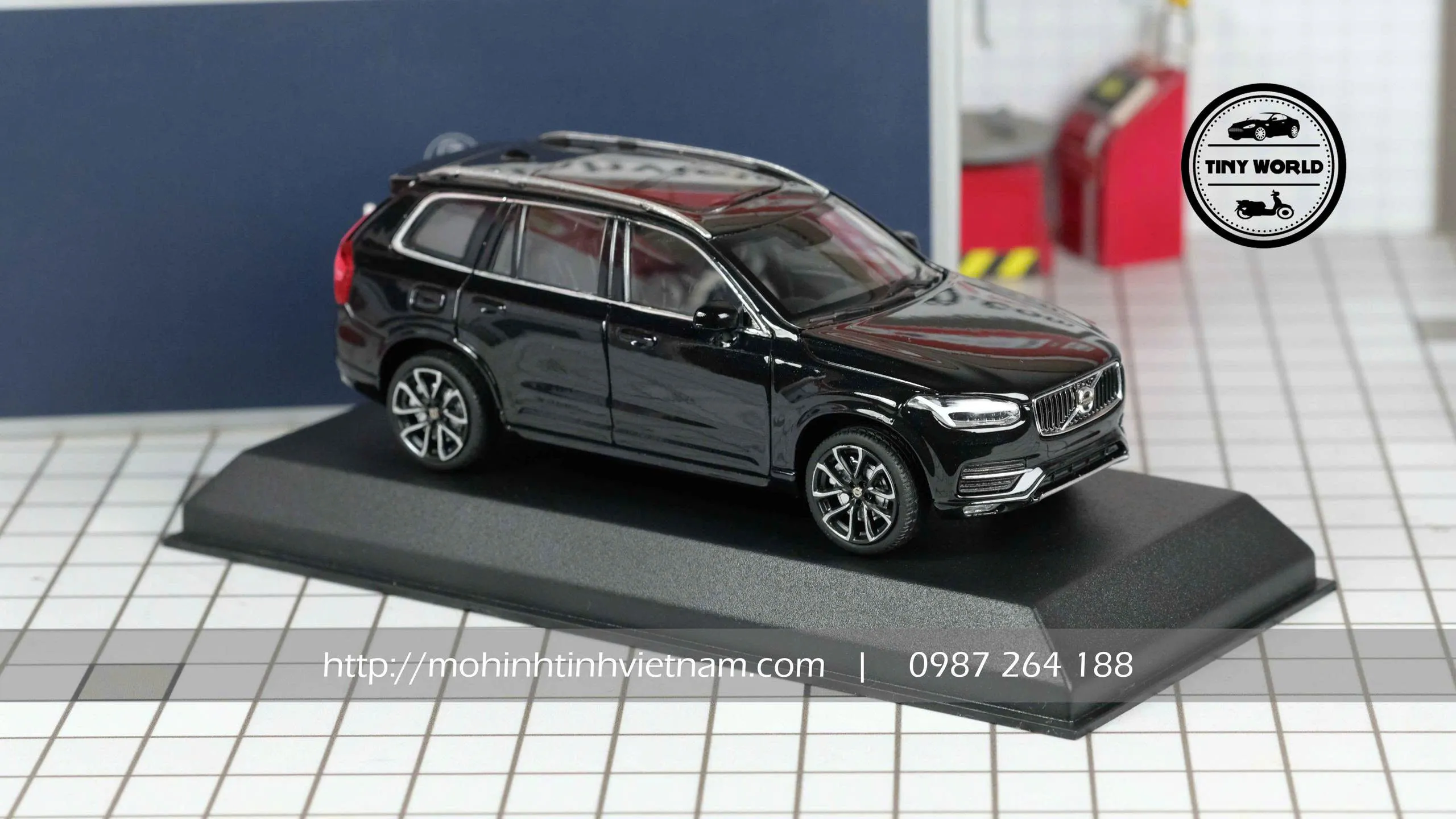 MÔ HÌNH Ô TÔ VOLVO XC90 2015 (ĐEN) 1:43 NOREV
